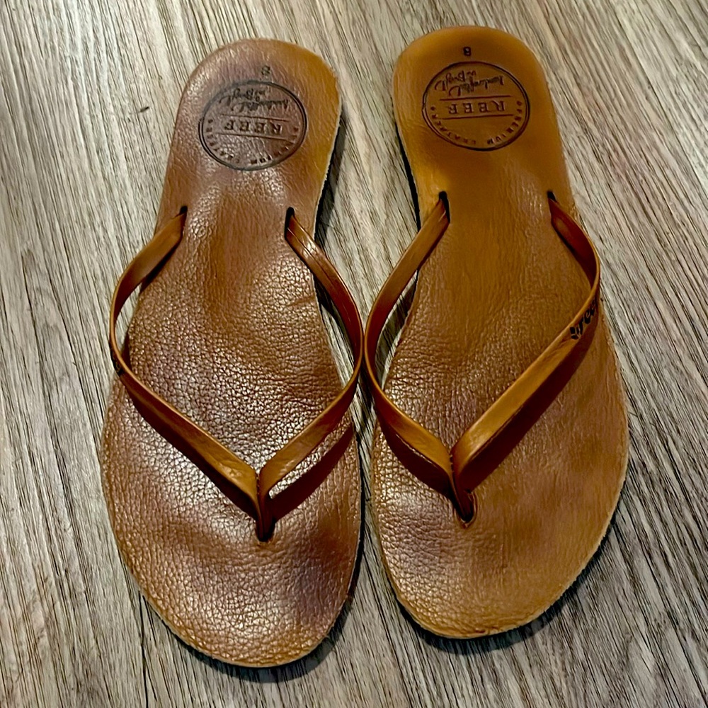 Reef leather sandals